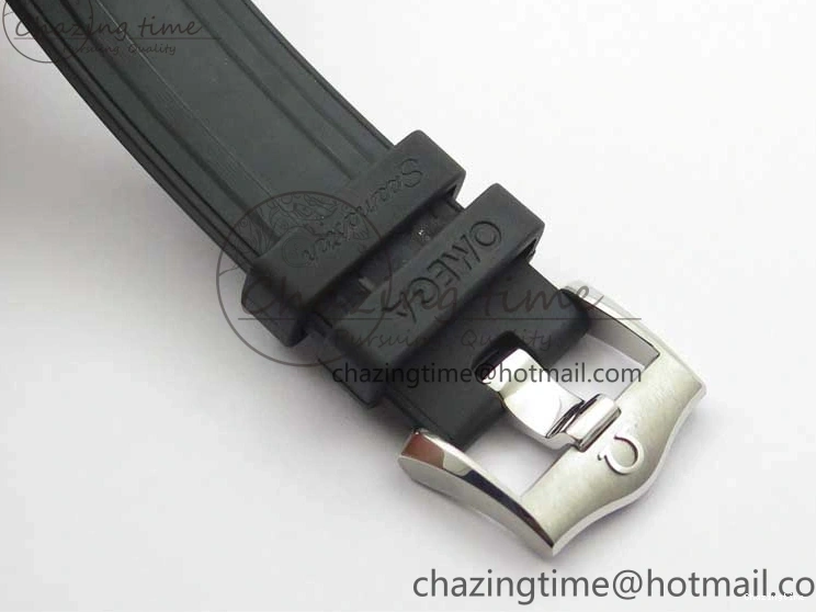 0121 BestValue Seamaster Diver 300M Nekton VSF 1:1 Best Edition Black Dial on Black Rubber Strap A 7886